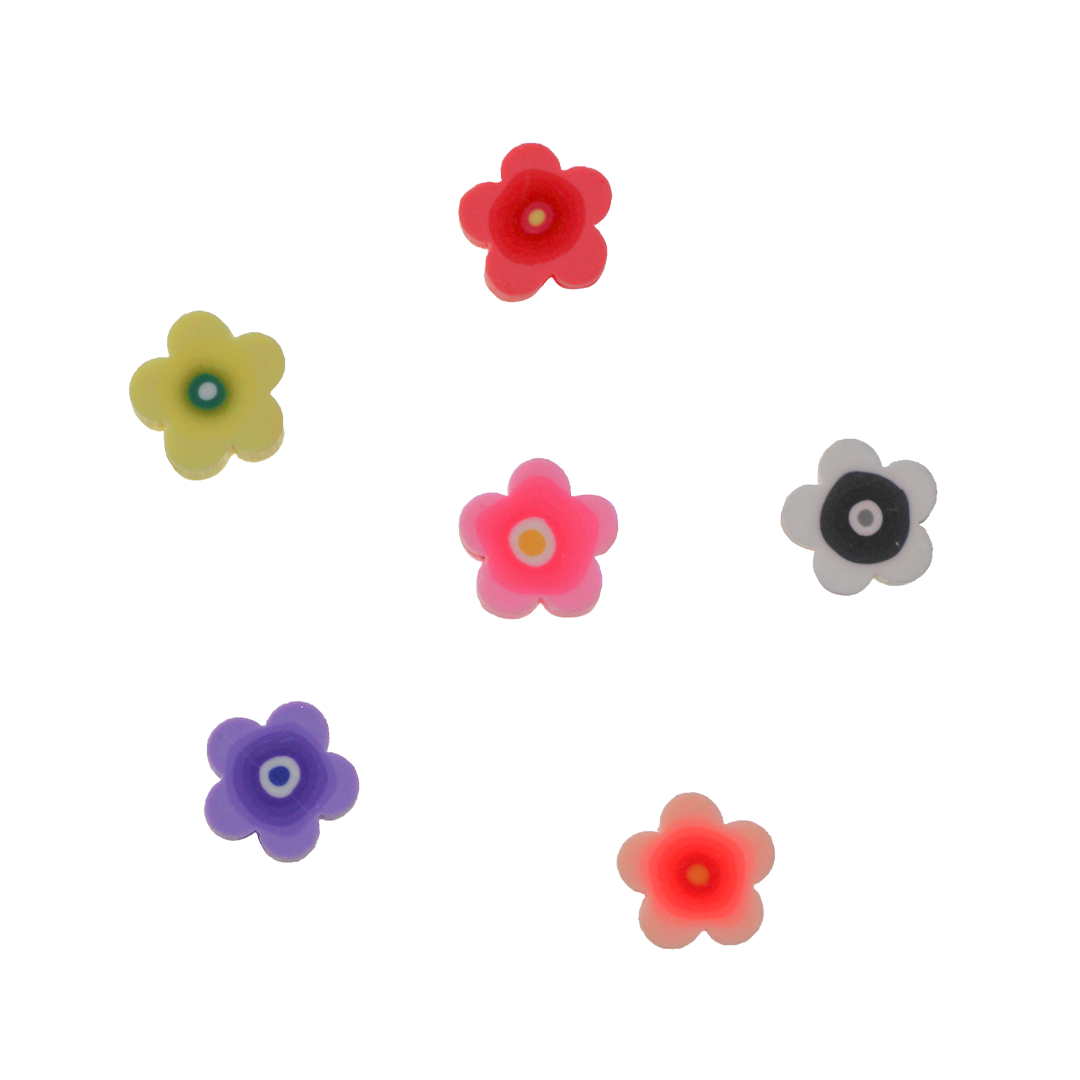 Polymer Clay Beads, Approx 8-10mm, Available in Multiple Styles