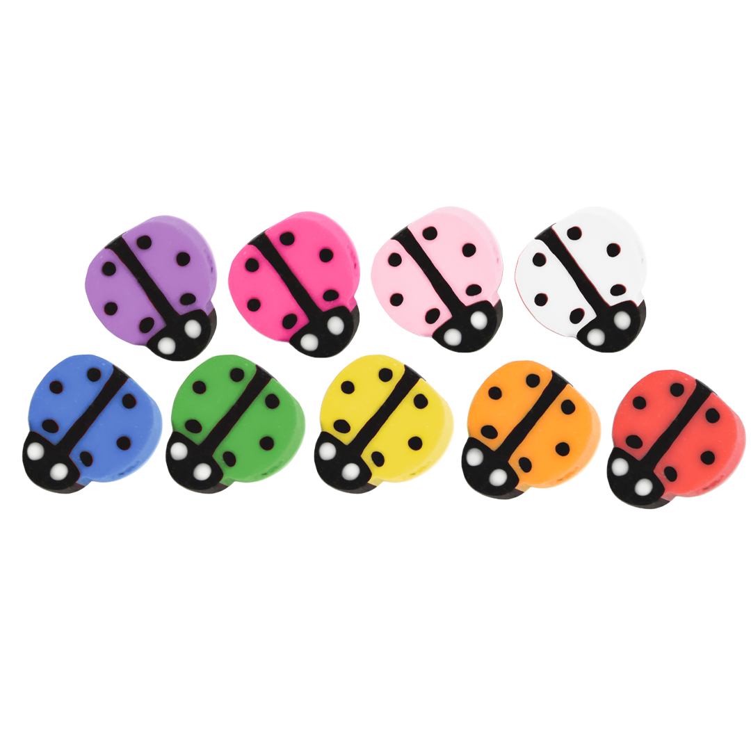 Polymer Clay Beads, Approx 8-10mm, Available in Multiple Styles