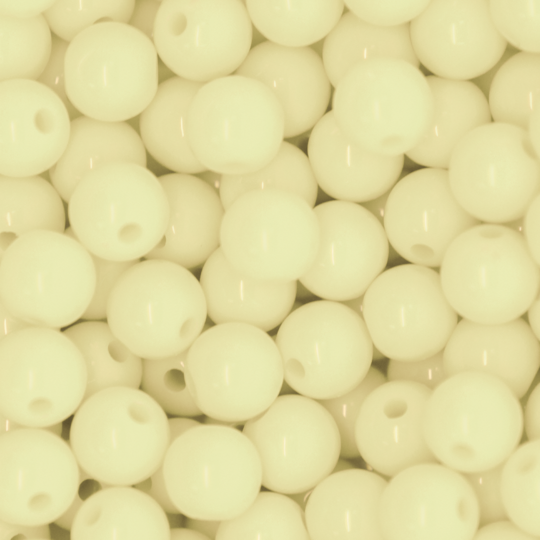 Plastic Beads Bulk Bag, Round Opaque , 10mm, Sold Per pkg of Approx 350, Available in Multiple Colours