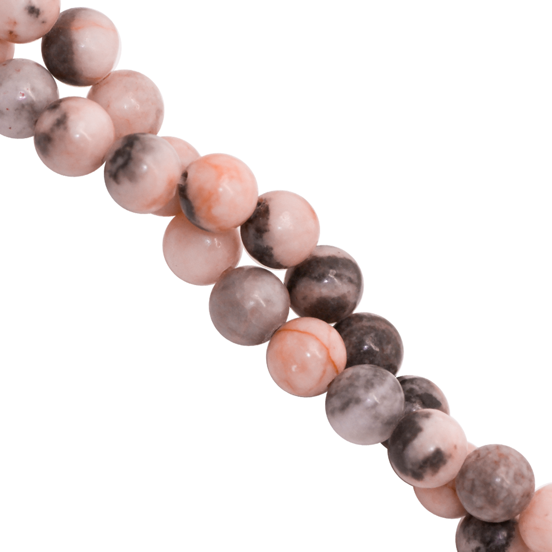 Pink Zebra Jasper, Semi-Precious Stone, Available in Multiple Sizes