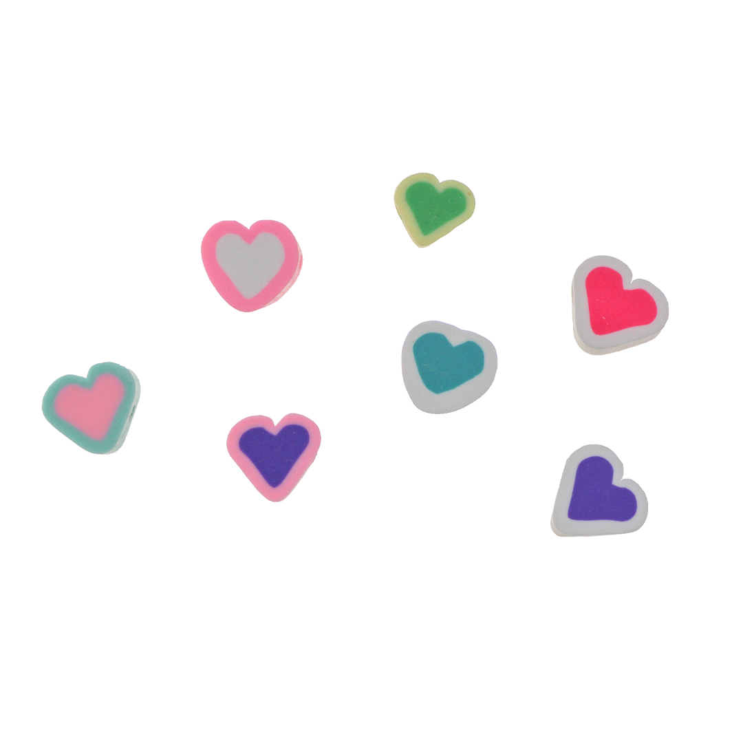 Polymer Clay Beads, Approx 8-10mm, Available in Multiple Styles