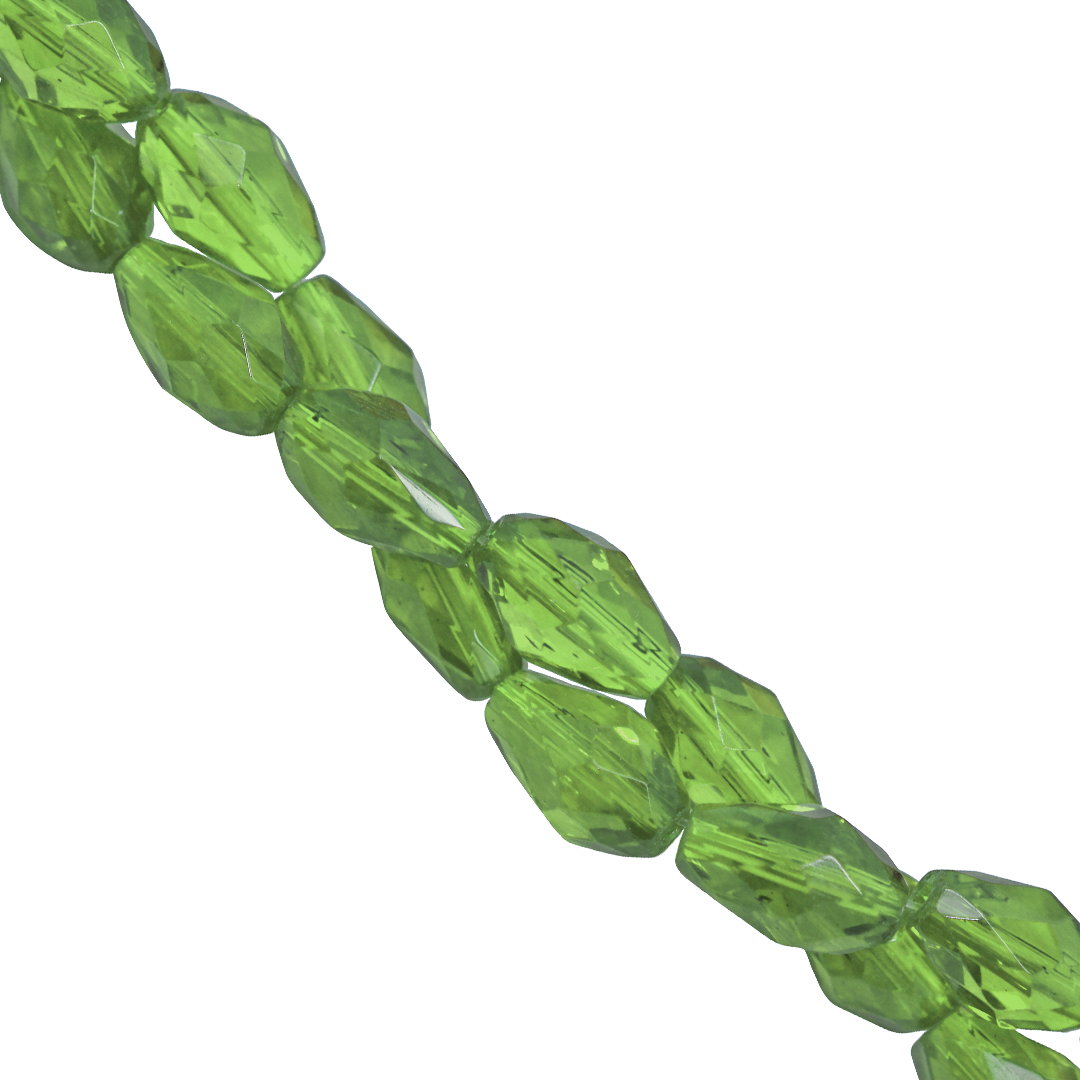 Glass Crystal Beads, Teardrop, Faceted, Available in Multiple Colours and Sizes