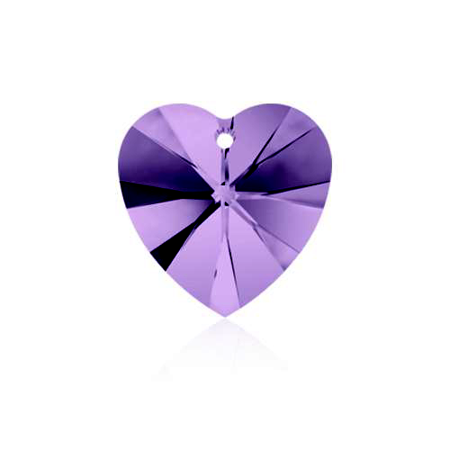 Swarovski Pendants, Heart (6228), 14.4mm x 14mm, 3 pcs per bag, Available in 27 Colours