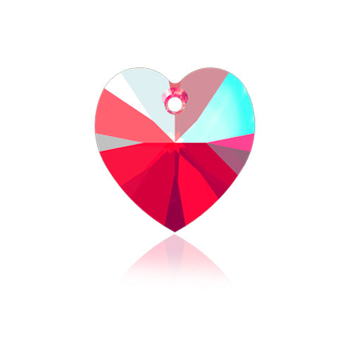 Swarovski Pendants, Heart (6228), 10.3mm x 10mm, 5 pcs per bag, Available in 18 Colours