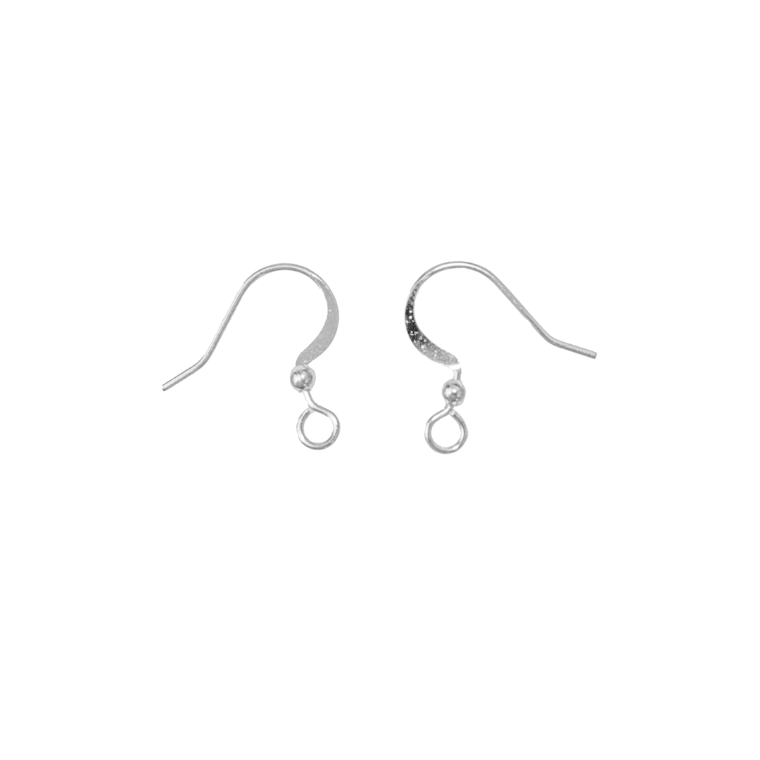 Earrings, Fish Hook, 16mm x 10mm, Sold Per pkg of 12, Available in Multiple Materials