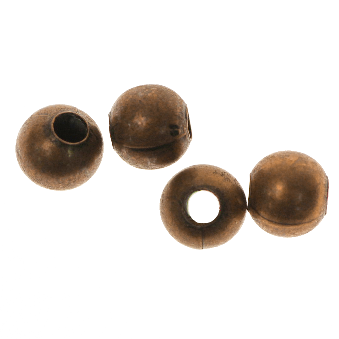 Spacers, Plain Ball Spacer, Alloy, Available in Multiple Colours and Sizes