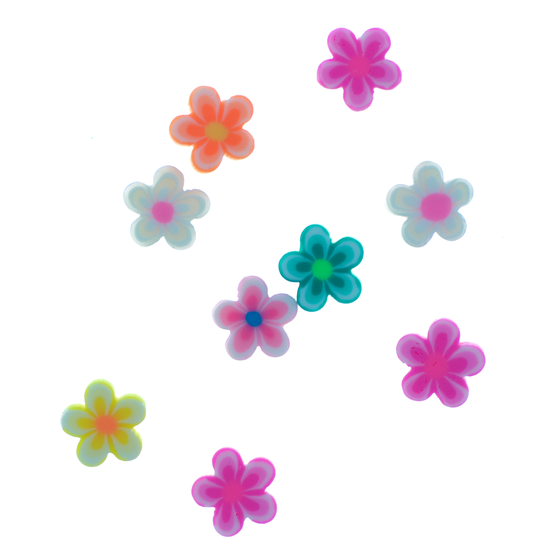 Polymer Clay Beads, Approx 8-10mm, Available in Multiple Styles