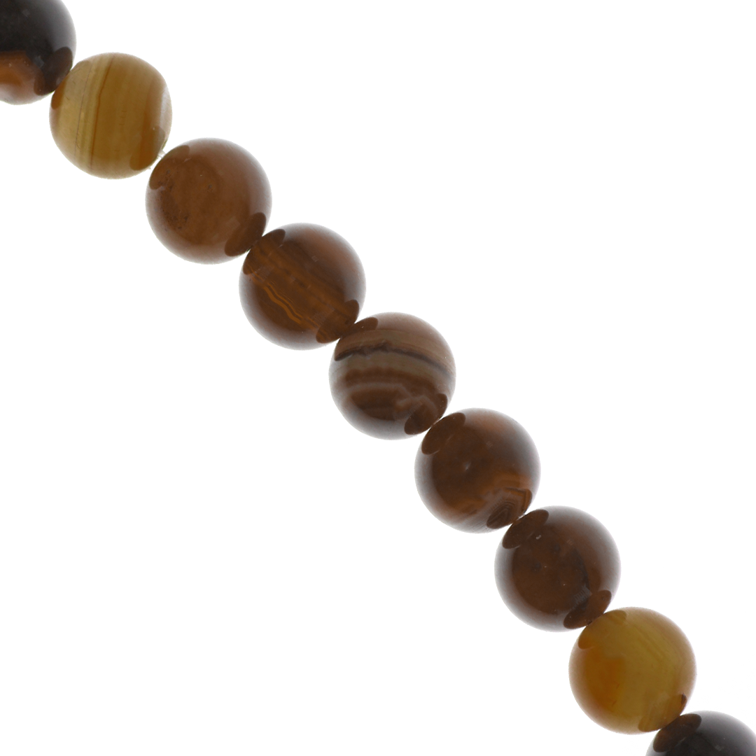 Banded Agate (A), Semi-Precious Stone, Available in Multiple Colours and Sizes
