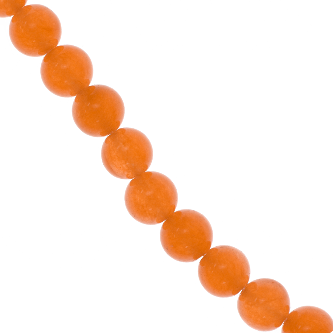 Coral Jade, Dyed, Semi-Precious Stone, Available in Multiple Sizes