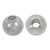 Bead, Sterling Silver, Round Shiny Ball - 7mm/2.7mm hole - 2pcs