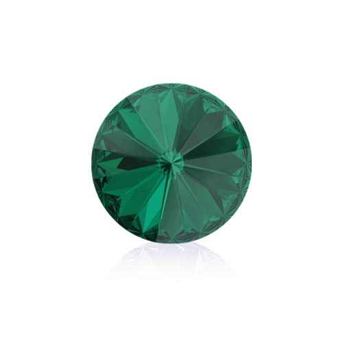 Swarovski Stones, Rivoli (1122), 14mm, Foiled or Solid Backing, 1 pair per bag, Available in 20 Colours