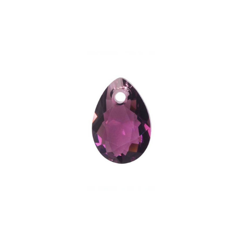 Swarovski Pendants, Mini Pear (6128), 16mm, 2 pcs per bag, Available in 13 Colours