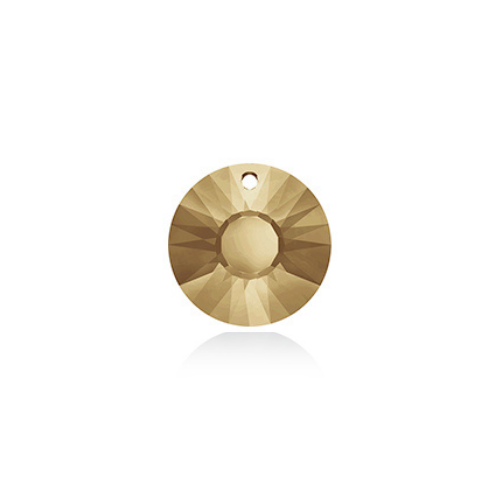 Swarovski Pendants, Sun Pendant (6724), 12mm, 2 pcs per bag, Available in 8 Colours