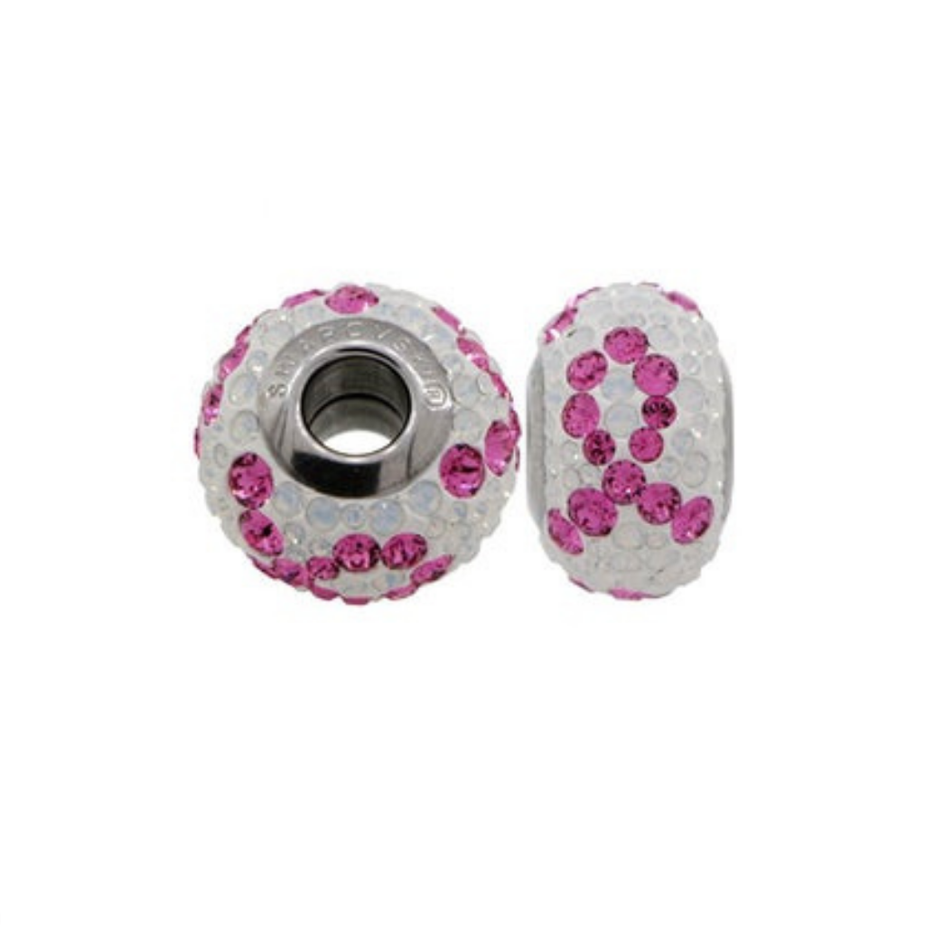Swarovski Beads, BeCharmed (80101), Pave, 14mm, Available in 2 Colours, 1 pcs per bag
