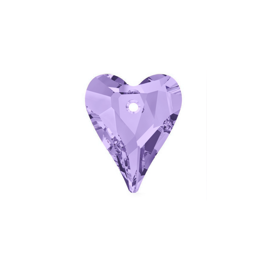 Swarovski Pendants, Wild Heart (6240), 27mm x 22mm, 1 pc per bag, Available in 5 Colours