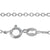 1.7mm Cable Chain, Sterling Silver, 16inch - 1pc