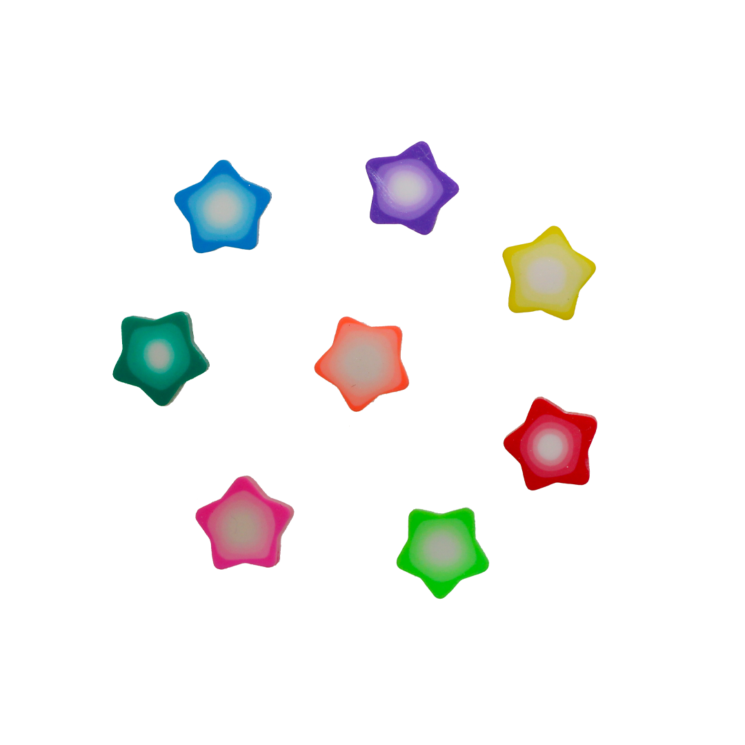 Polymer Clay Beads, Approx 8-10mm, Available in Multiple Styles