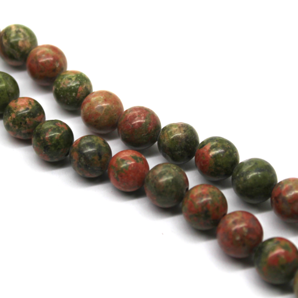 Unakite, Semi-Precious Stone, Available in Multiple Sizes