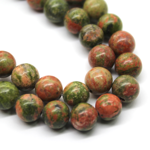 Unakite, Semi-Precious Stone, Available in Multiple Sizes