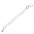 Chains, Chain Extender with Teardrop Bead, 2.0 inches, Sold Per pkg of 6, Available in Multiple Colours
