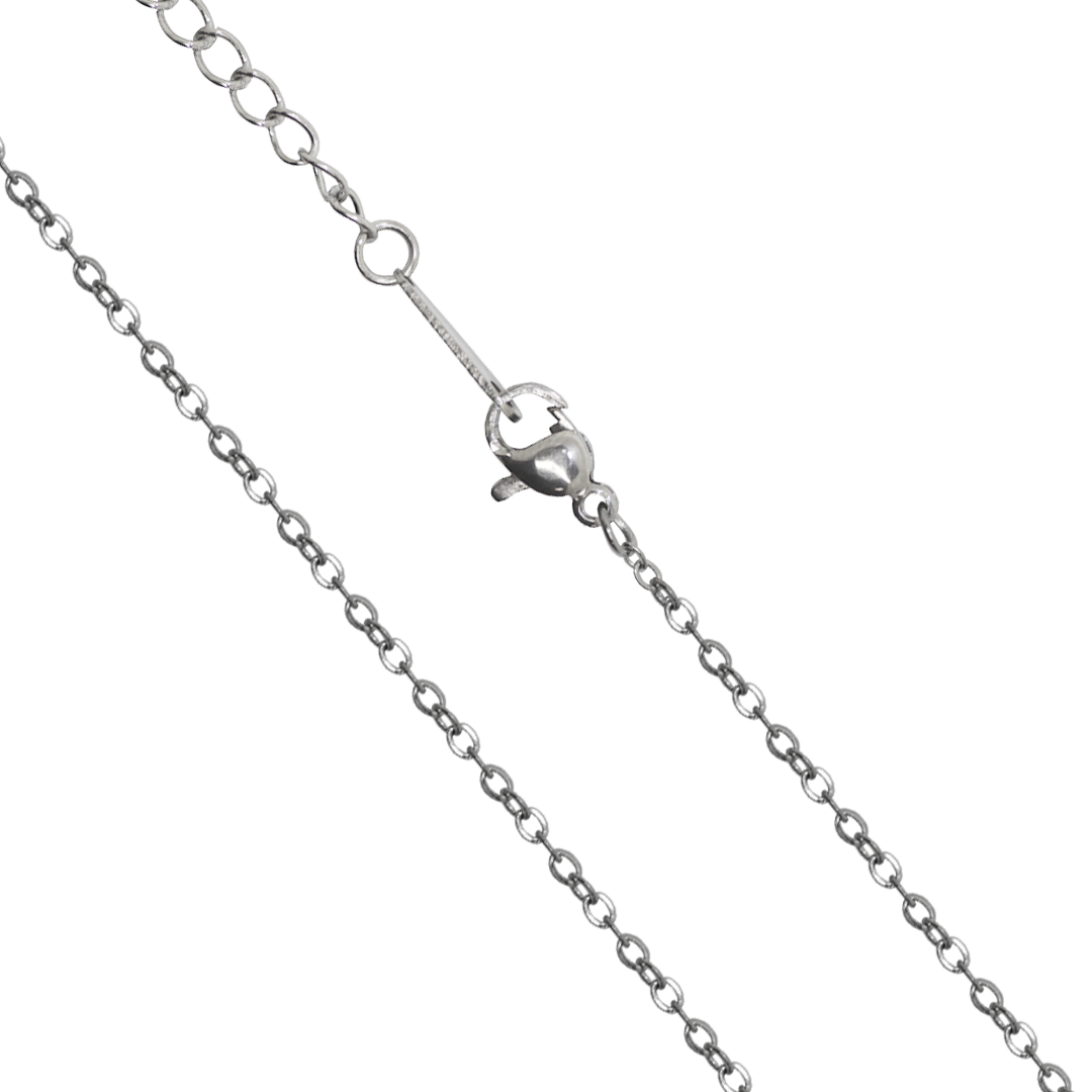 Chains, Cable Chain, Stainless Steel, 18 inches, Sold Per pkg of 12