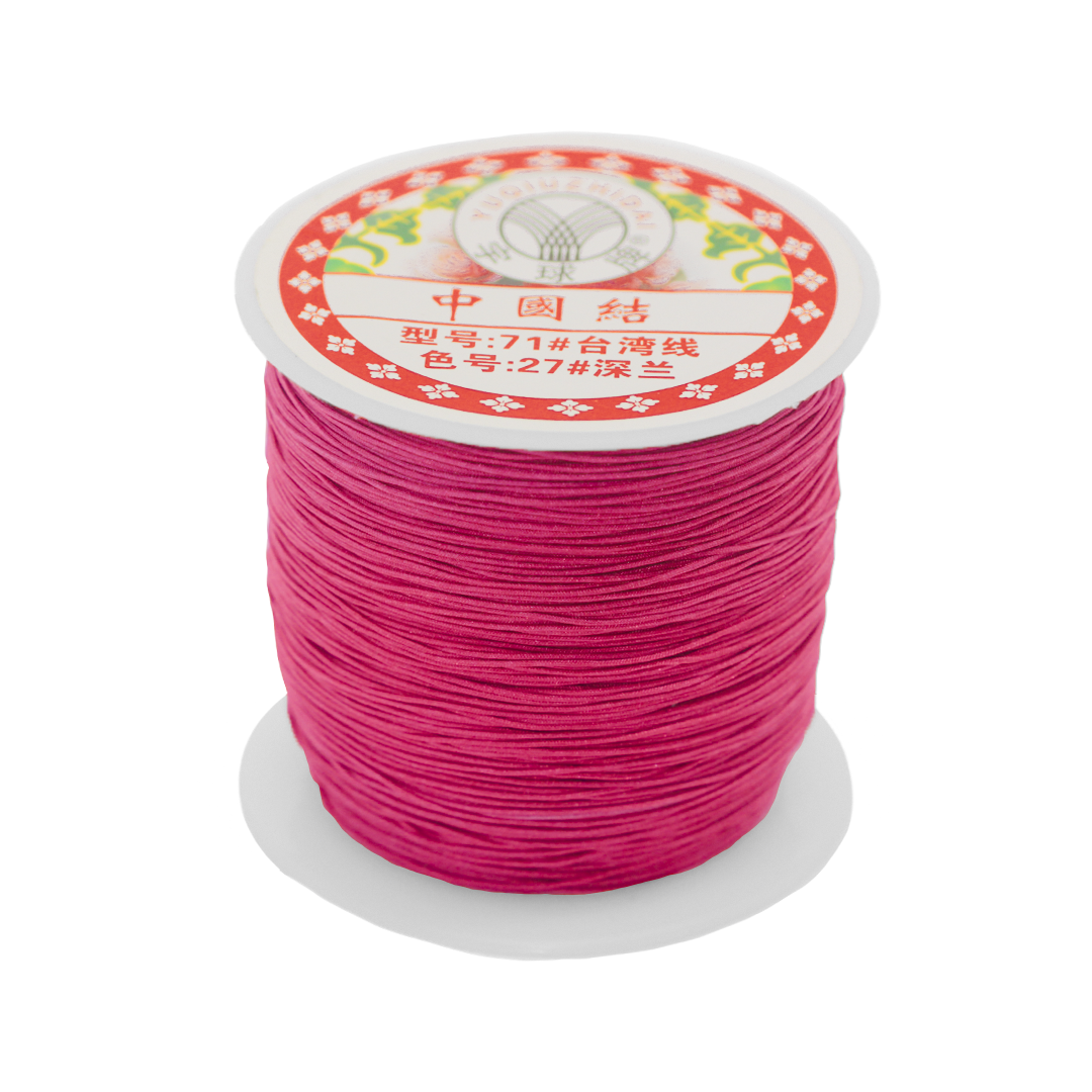 Asian Beading Knotting Cord, Nylon, 0.8mm, Available in Multiple Colours