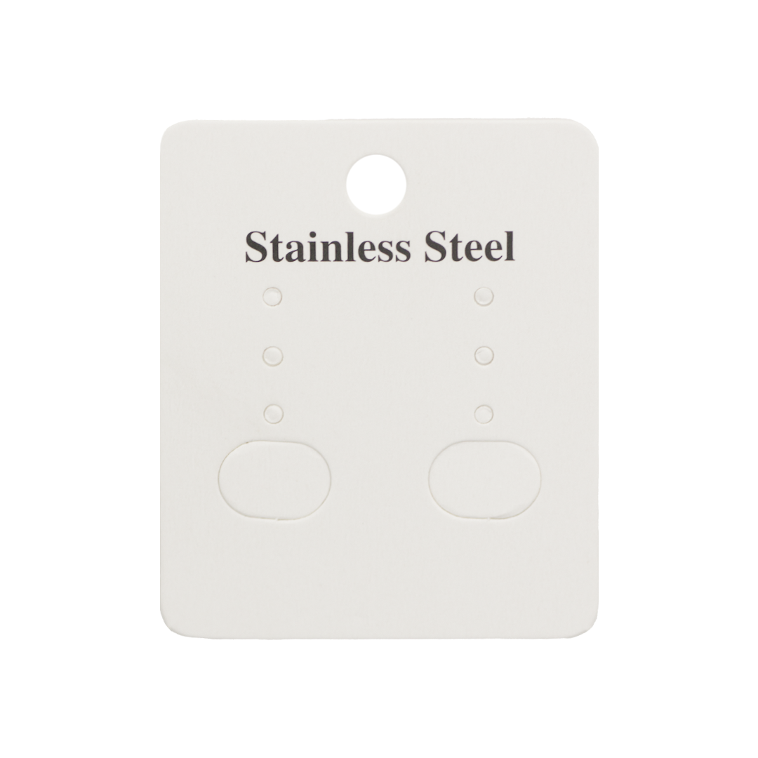 Tools, Earring Holder, Paperboard, 5.5cm x 4.5cm, Sold Per pkg of Approx 100 pcs