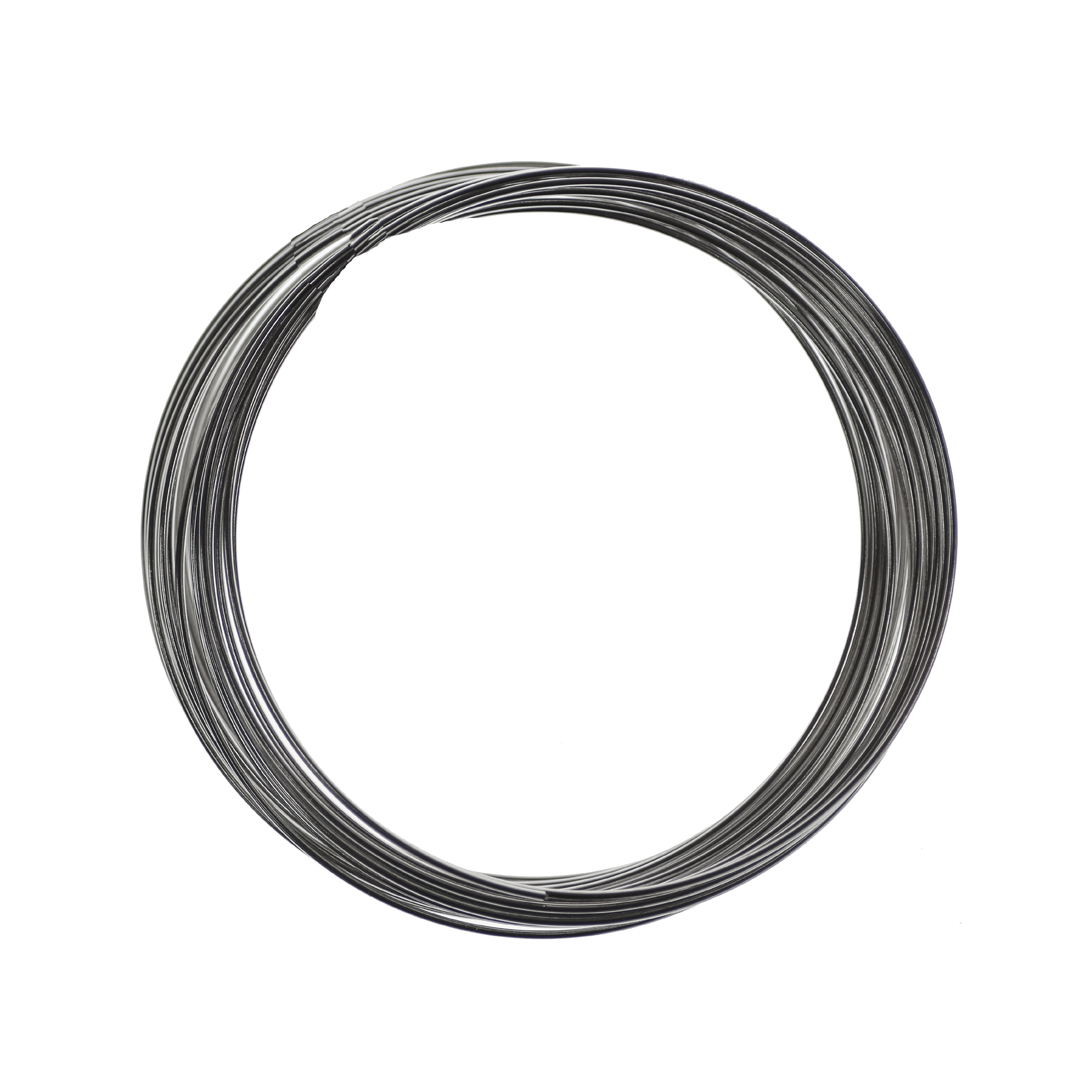 Memory Wire, Silver, Alloy, 1.8 inches, 22 Gauge - 20 Coils per Bundle