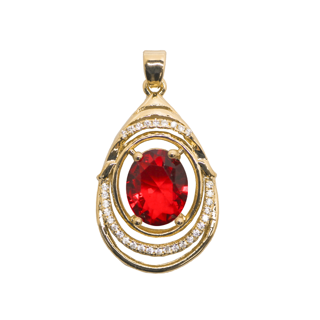 Glass Crystal Pendant, Rhinestone Drop, Gold, Alloy, 26mm x 16.5mm x 6mm, Sold Per pkg of 1, Available in Multiple Colours