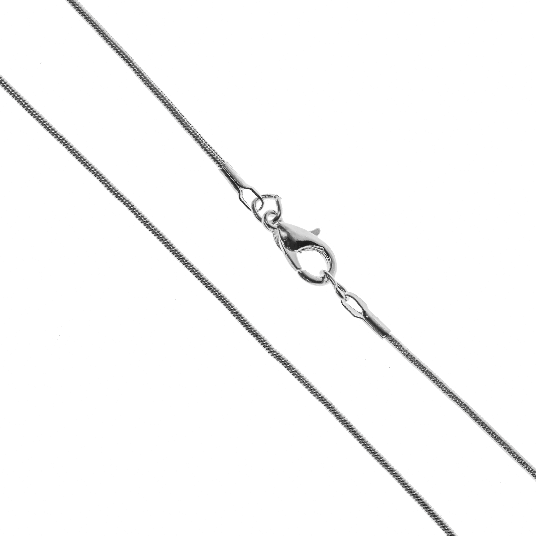 Chains, Snake Chain, Stainless Steel, Gold or Silver, Sold per Pkg of 1 - Available In Multiple Sizes