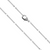 Chains, Curb Chain with Hammered Loop, 16 inches, Alloy, Sold Per pkg of 12, Available in Multiple Colours