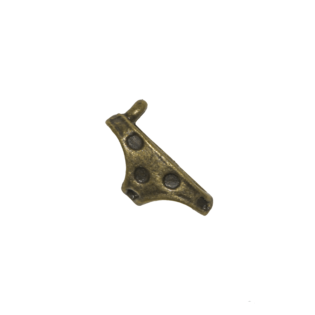 Charms, Panty, Brass, Alloy, 8mm x 14mm, Sold Per pkg of 10