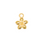 Charm, Flower, Alloy, 13mm x 10mm x 2.4mm, Sold Per pkg of 20, Available in Multiple Colours