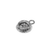 Charms, Dog Bowl, Silver, Alloy, 14.6mm x 10.7mm x 3.3mm, Sold Per pkg of 8
