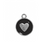 Charm, Heart, Enameled, 14mm x 12mm x 2mm, Sold Per pkg of 12, Available in Multiple colors