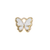 Charm, Butterfly, Enameled, 12mm x 16mm x 1.5mm, Sold Per pkg of 12, Available in Multiple Colors