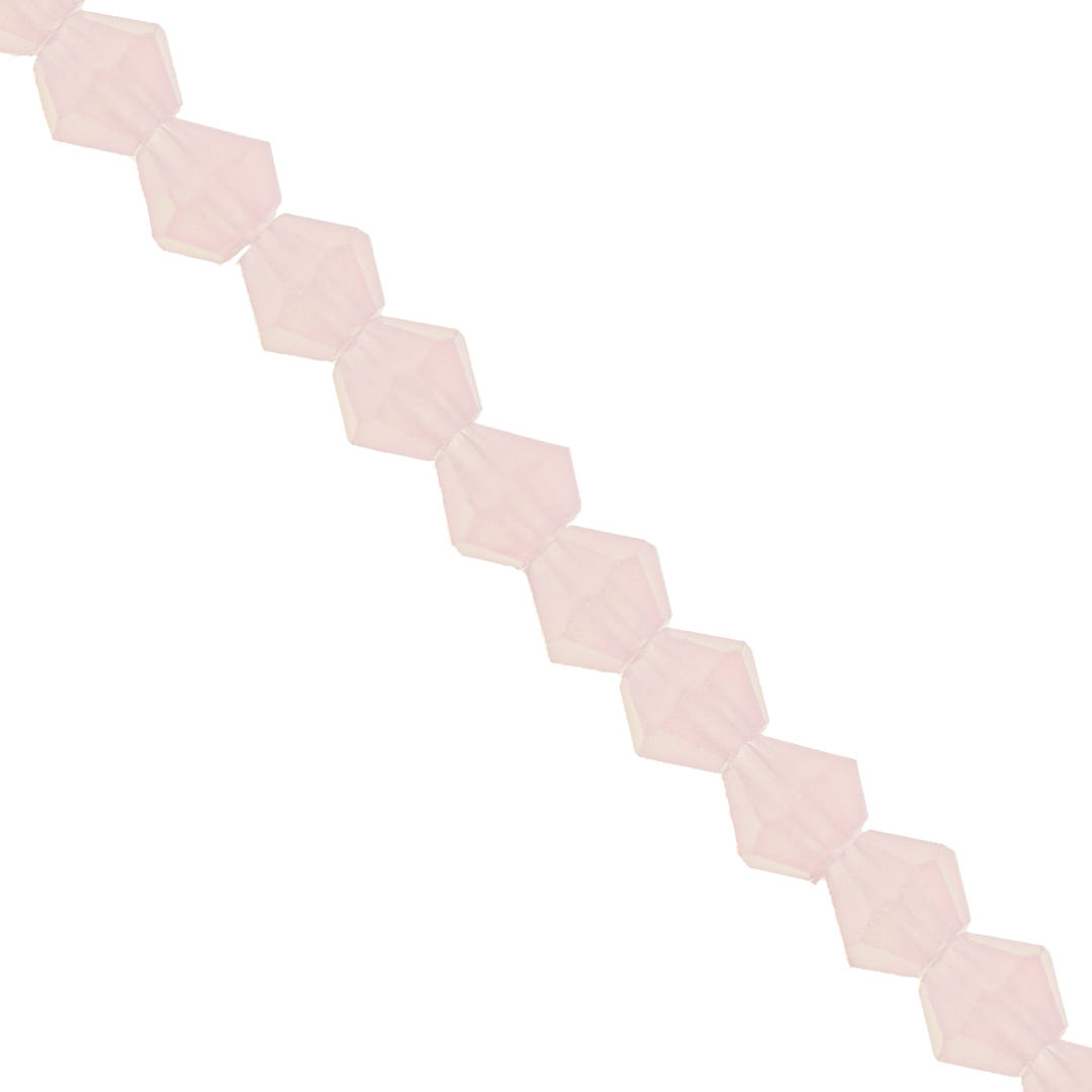 Glass Crystal, Bicone, 6mm, Approx 45 pcs per strand, Available in Multiple Colours