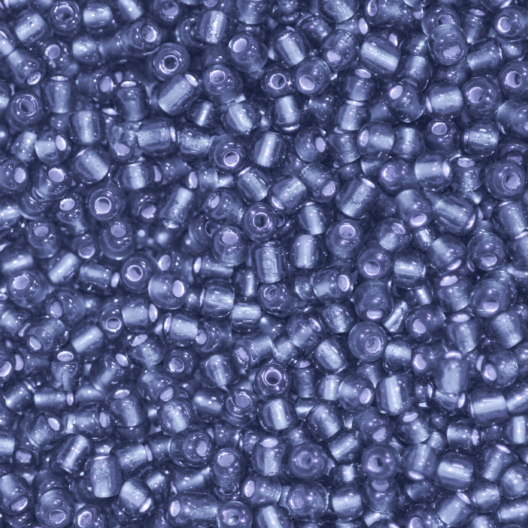 Seed Bead Bulk Bags - 11/0 - Cornflower Blue Silver Lined - Approx 448g/40,000pcs