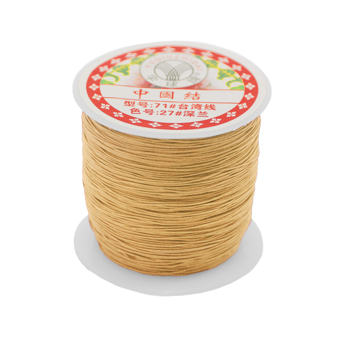 Asian Beading Knotting Cord, Nylon, 1.5mm, Available in Multiple Colours