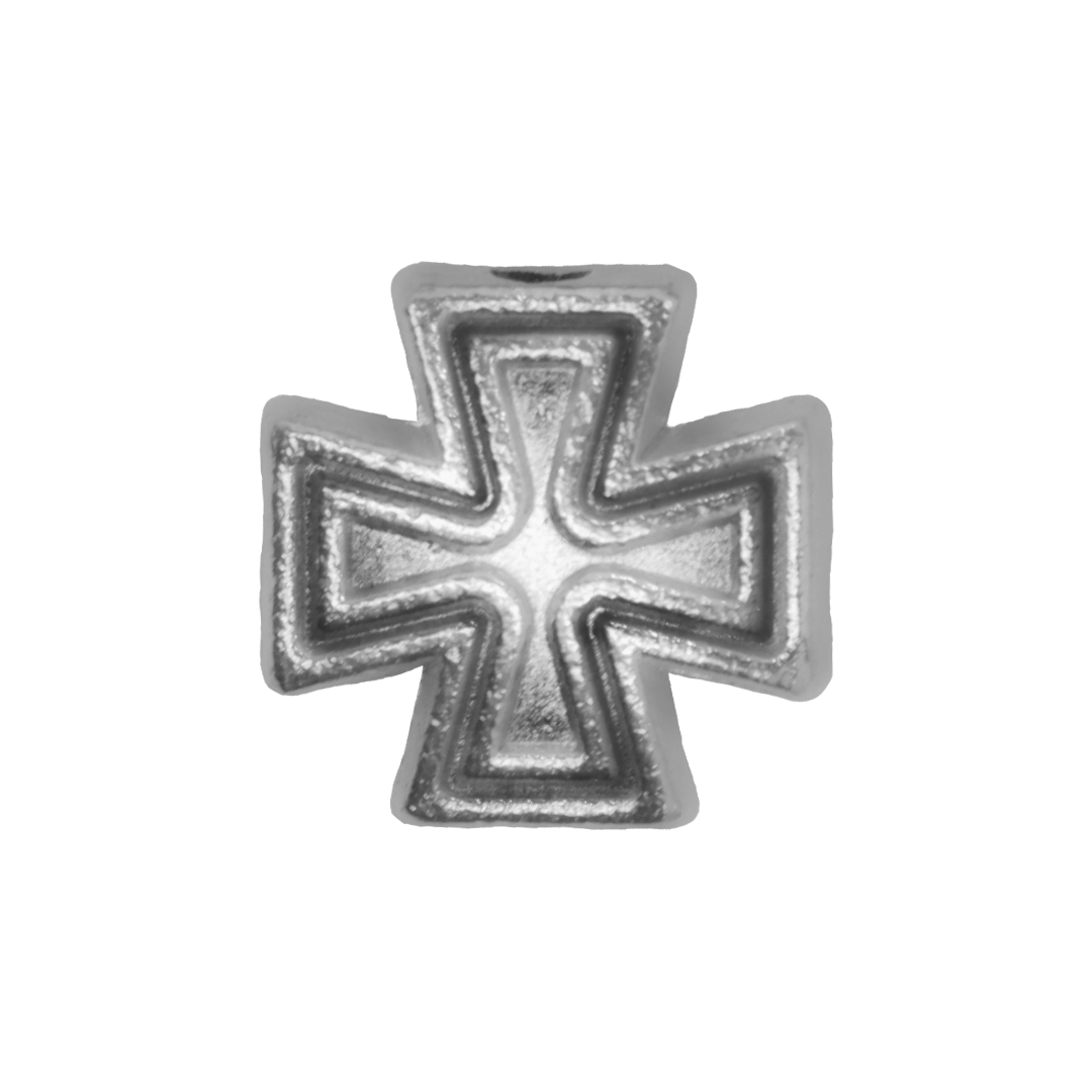 Spacers, Cross, Alloy, 10mm, Sold Per pkg of 16, Available in 2 Colours