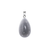 Teardrop Stone Pendant, Approx 38mm x 24mm, Available in Multiple Semi-Precious Stones - 1 pc