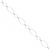 Chain, Oval Diamond Link Chain, Silver, Alloy, 30mm-14mm - Sold per Meter