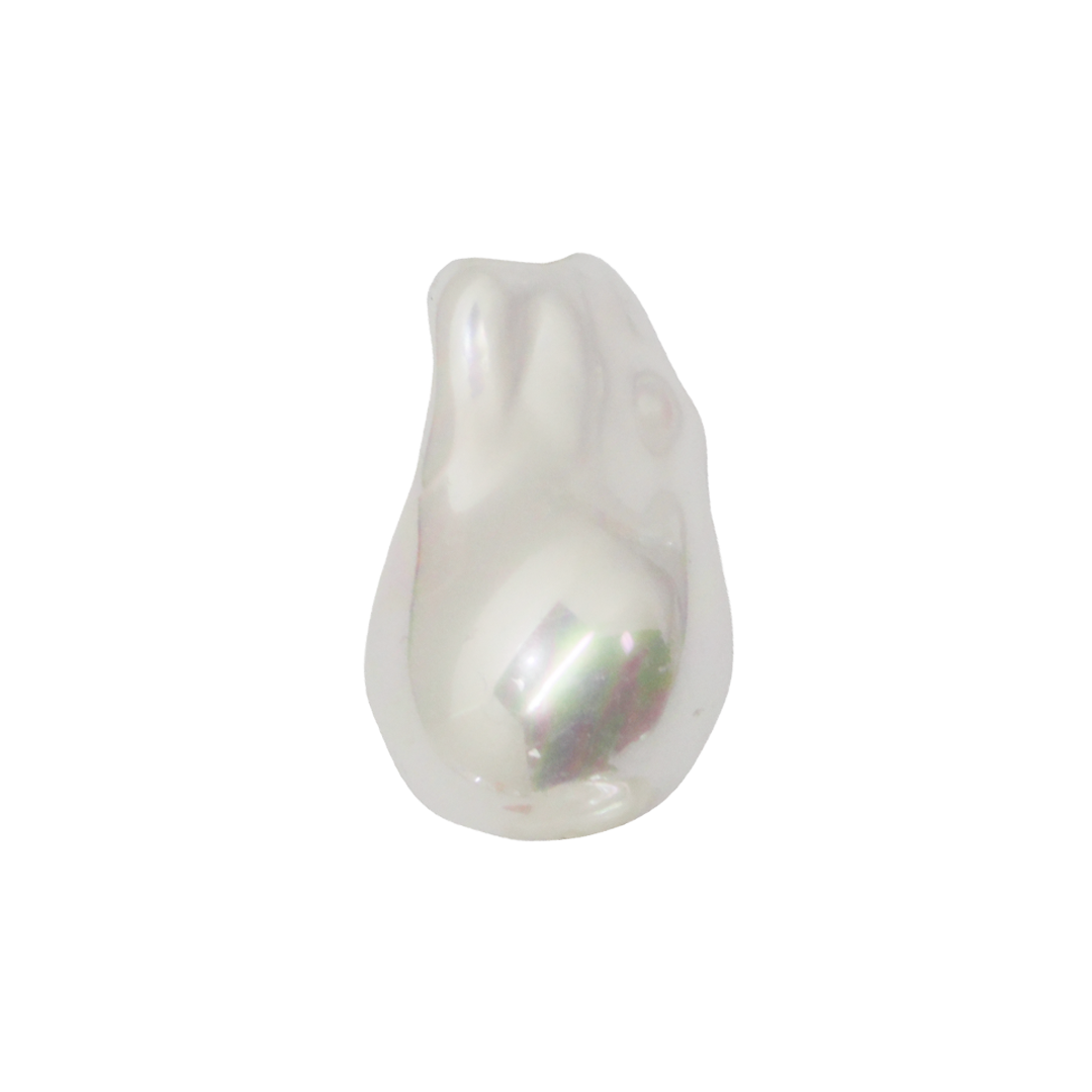 Shell Pearls, Baroque, Iridescent, Available in Multiple Sizes