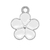 Charms, Flower, Enameled, Alloy, 16.5mm x 14mm x 1.5mm, Sold Per pkg of 12, Available in Multiple Colours