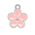 Charms, Flower, Enameled, Alloy, 16.5mm x 14mm x 1.5mm, Sold Per pkg of 12, Available in Multiple Colours
