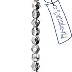 Czech F/P 4mm Crystal Labrador Halfcoat