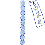 Czech F/P 4mm Transparent Sapphire AB