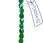 Czech F/P 4mm TR. Emerald AB