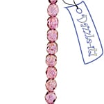 Czech F/P 4mm TR. Lt. Aqua Pink Luster