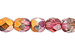 F/P 6mm TWO-TONE RED/YELLOW HALF LABRADOR DARKER